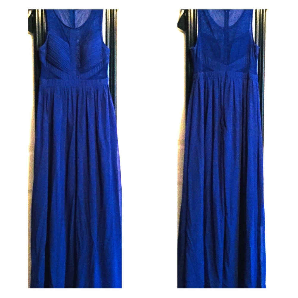 Long dress, royal blue, perfect prom or a wedding